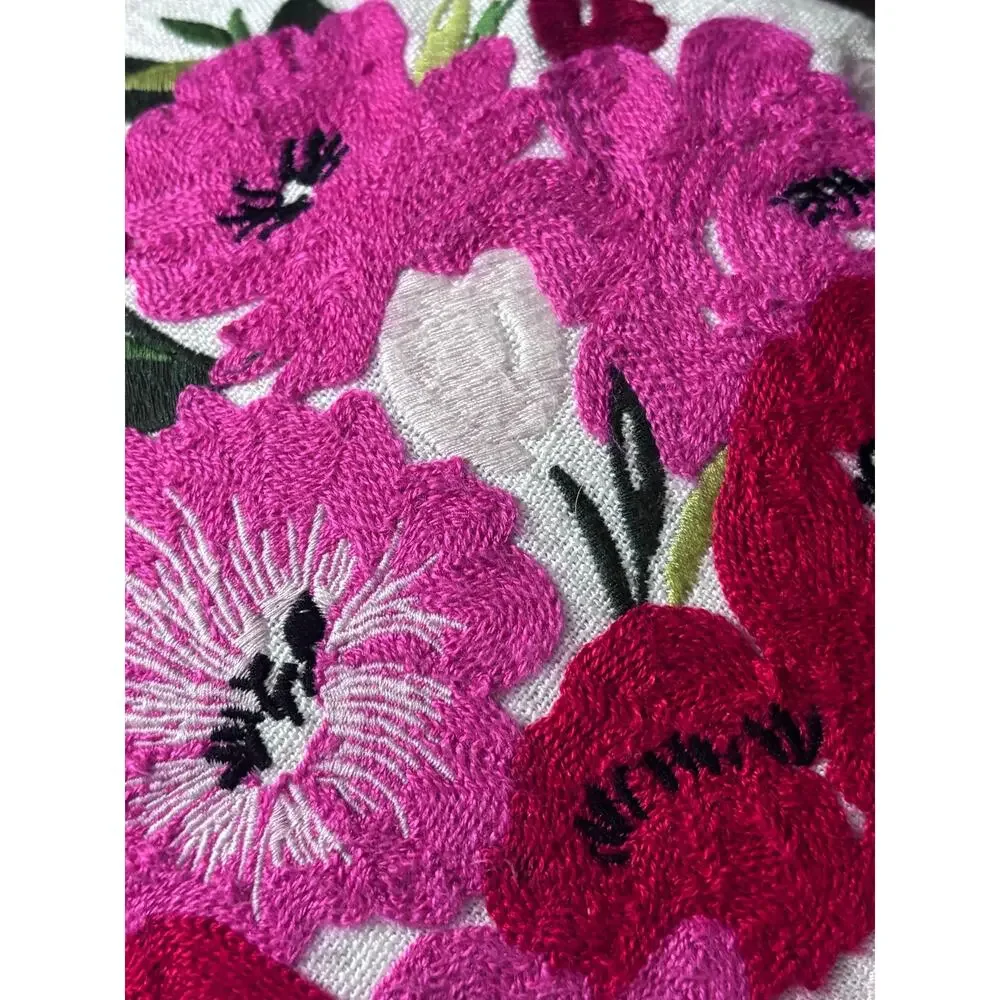 Papyrus garden embroidered